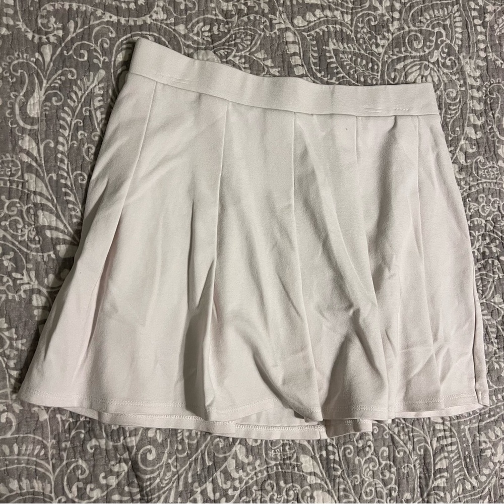 Eyeshadow pleated tennis skater skirt